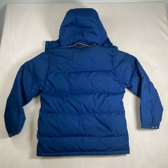 Vintage The North Face Jacket 70s Small Down Puffer Blue USA Expedition Coat 80s - Picture 10 of 14